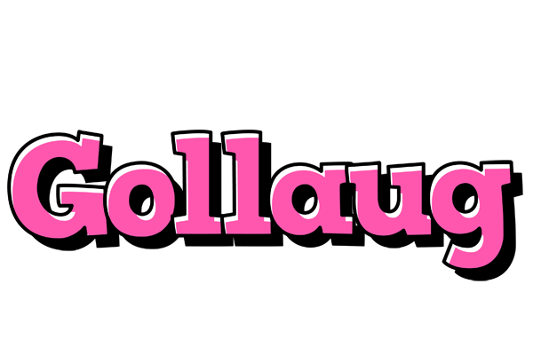 Gollaug girlish logo