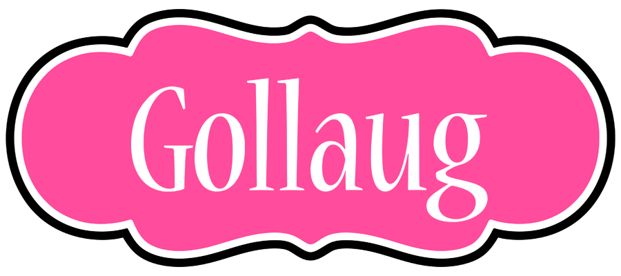 Gollaug invitation logo