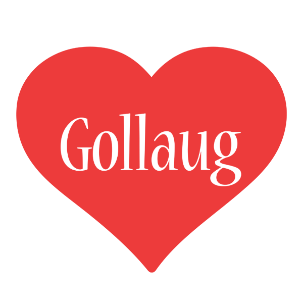 Gollaug love logo