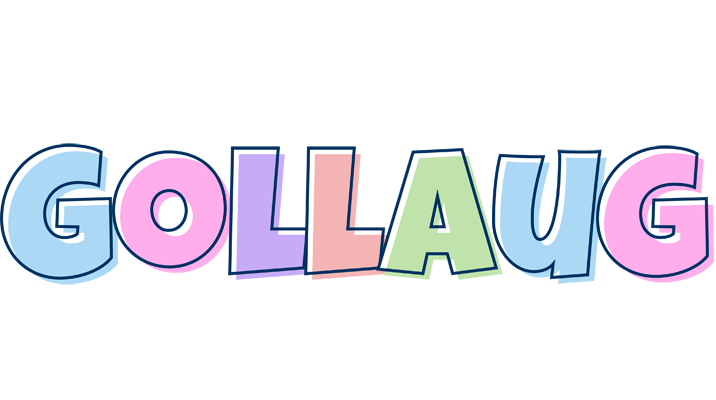 Gollaug pastel logo