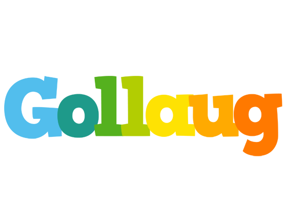 Gollaug rainbows logo