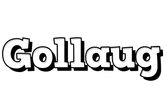 Gollaug snowing logo
