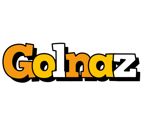 Golnaz cartoon logo