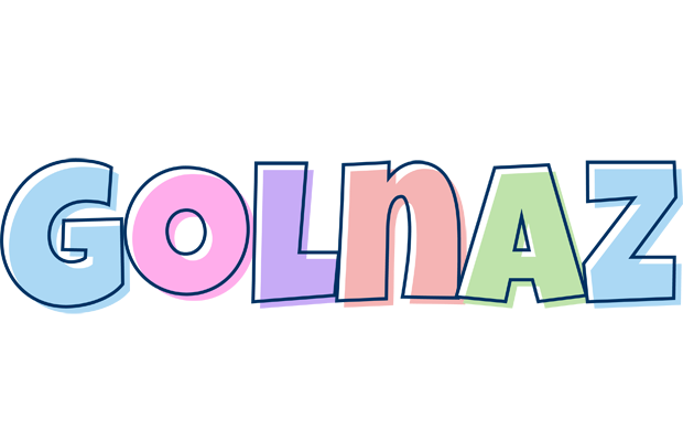 Golnaz pastel logo