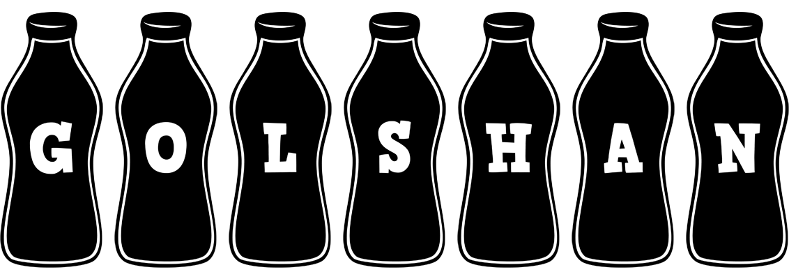 Golshan bottle logo