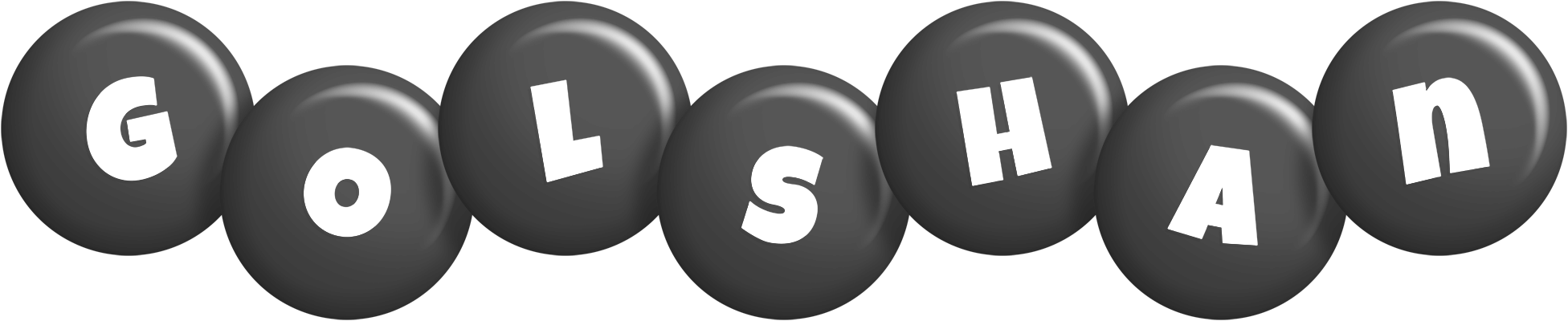 Golshan candy-black logo