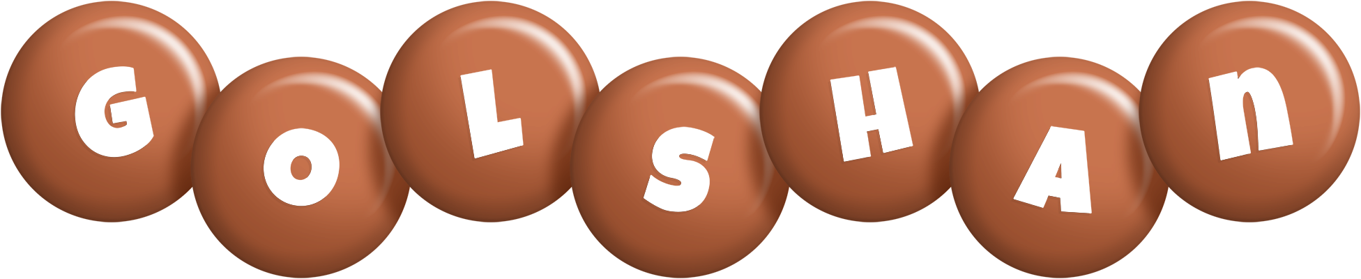 Golshan candy-brown logo