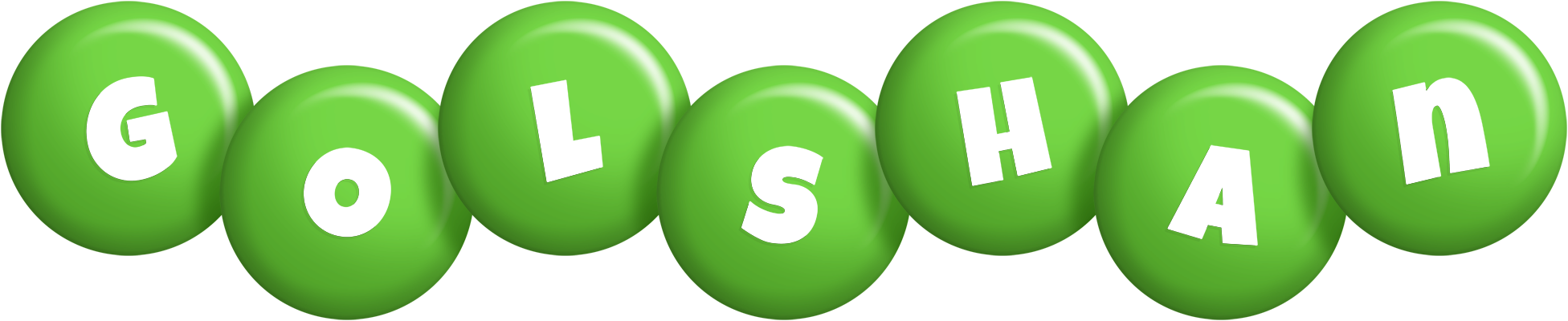 Golshan candy-green logo