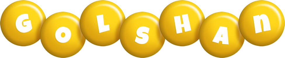 Golshan candy-yellow logo