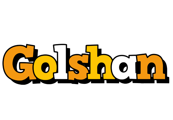 Golshan cartoon logo