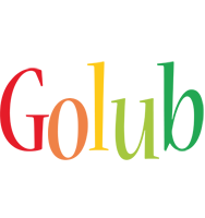 Golub birthday logo