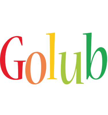Golub birthday logo