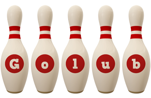 Golub bowling-pin logo