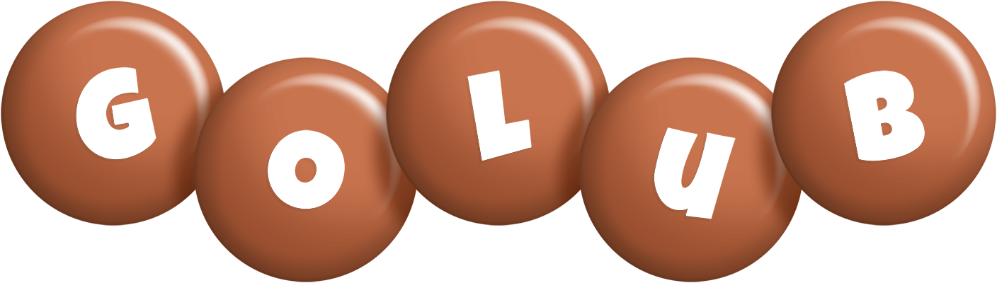 Golub candy-brown logo