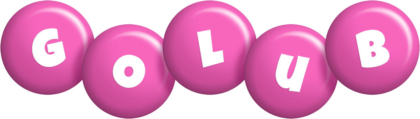 Golub candy-pink logo
