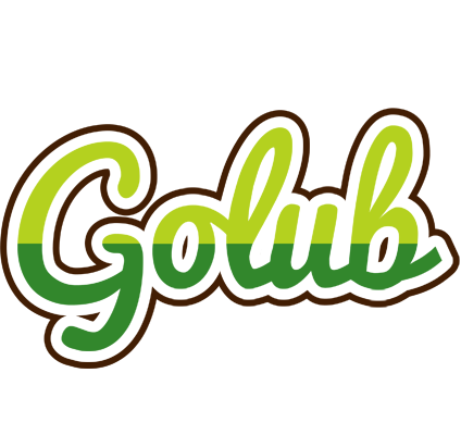 Golub golfing logo