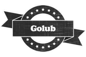 Golub grunge logo