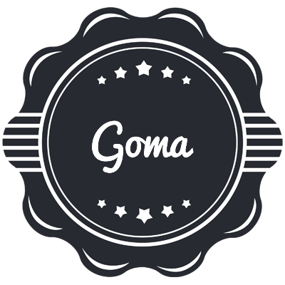Goma badge logo
