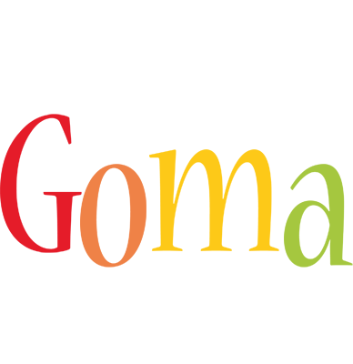 Goma birthday logo