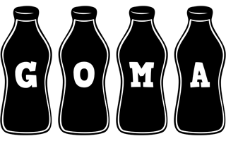 Goma bottle logo