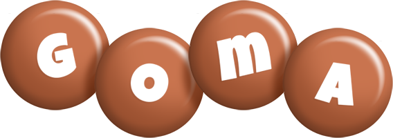 Goma candy-brown logo