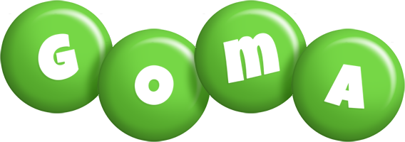 Goma candy-green logo