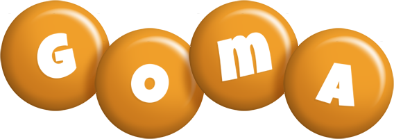 Goma candy-orange logo