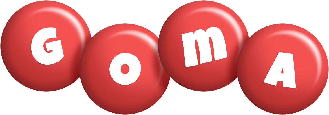 Goma candy-red logo