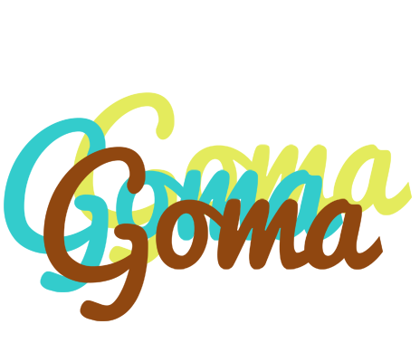Goma cupcake logo