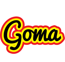 Goma flaming logo