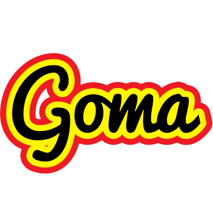 Goma flaming logo