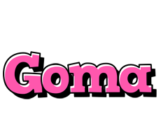 Goma girlish logo