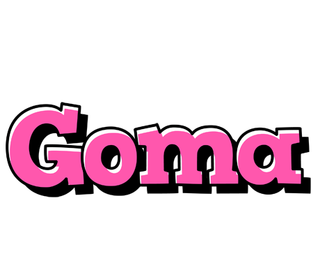 Goma girlish logo