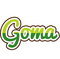 Goma golfing logo