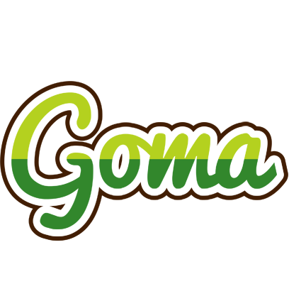 Goma golfing logo