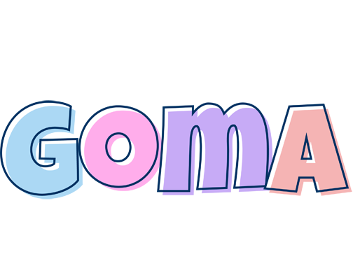 Goma pastel logo