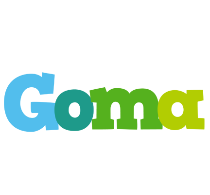 Goma rainbows logo