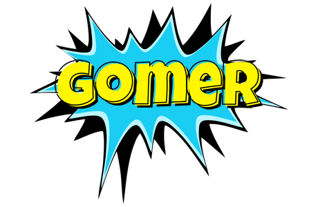 Gomer amazing logo