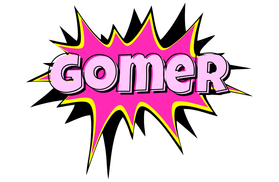 Gomer badabing logo