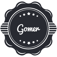 Gomer badge logo