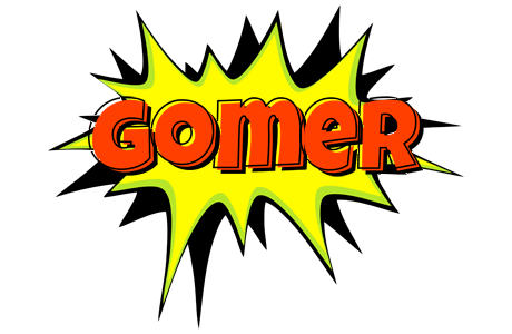 Gomer bigfoot logo