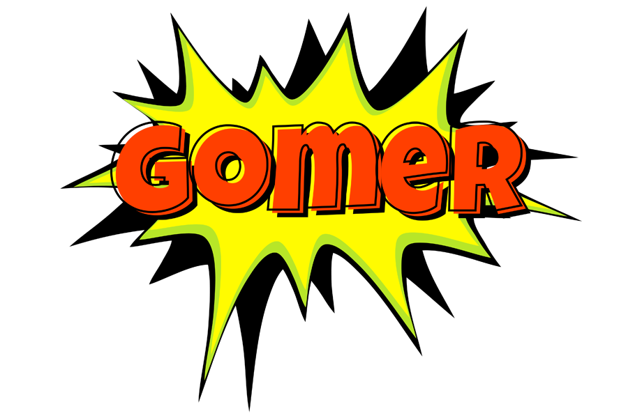 Gomer bigfoot logo