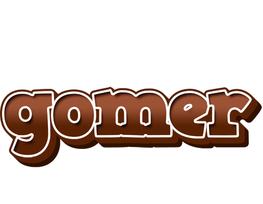 Gomer brownie logo