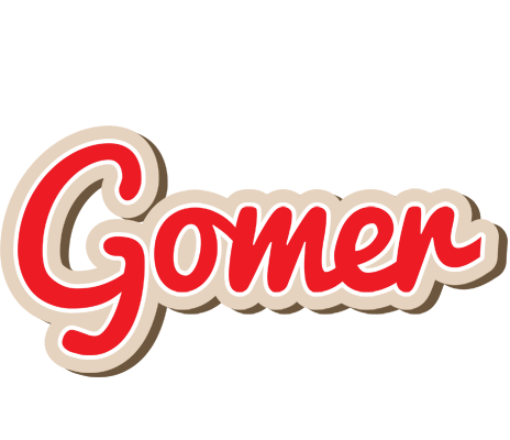 Gomer chocolate logo