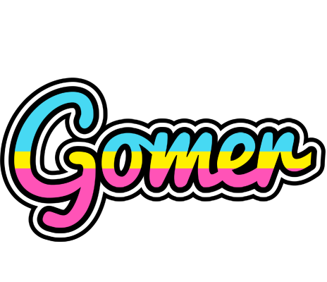 Gomer circus logo