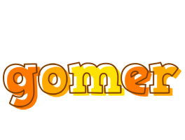 Gomer desert logo