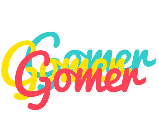 Gomer disco logo