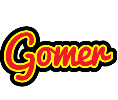 Gomer fireman logo