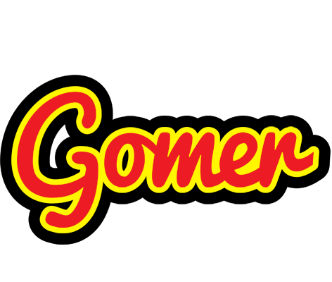 Gomer fireman logo
