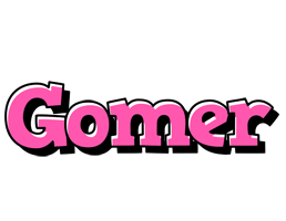 Gomer girlish logo